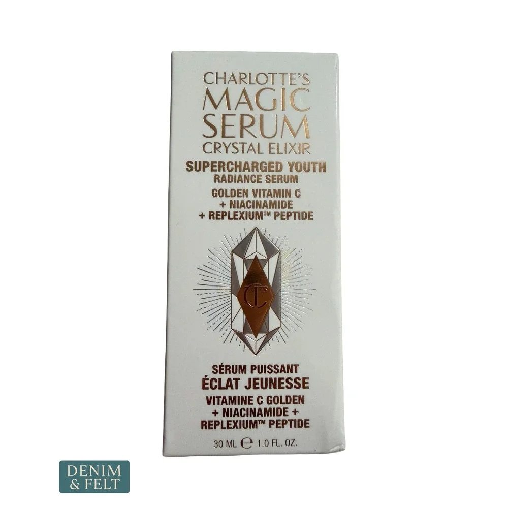 NEW Charlotte Tilbury Magic Serum Crystal Elixir Vitamin C Niacinamide Serum